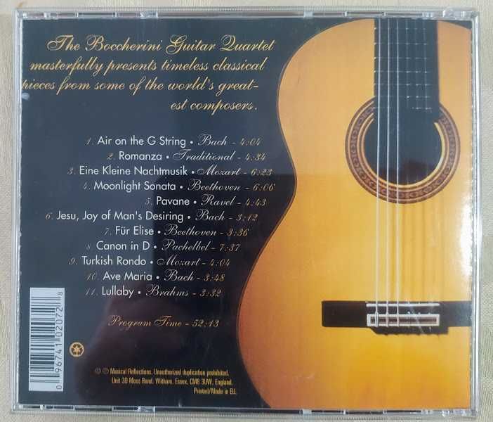 Classical Guitar by The Boccherini Guitar Quartet (2002)