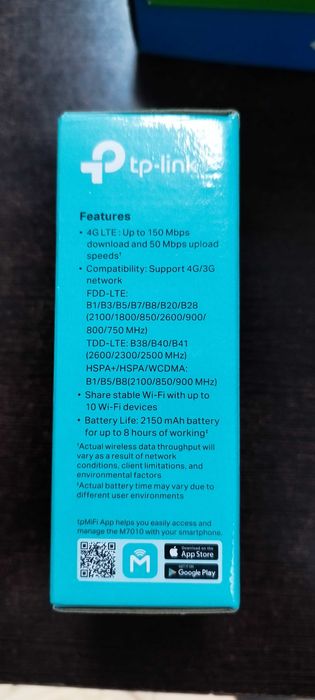 Router 4G TPLINK Hotspot