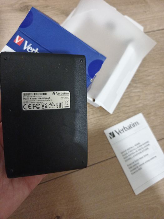 Портативний накопичувач Verbatim Store N Go 1 TB