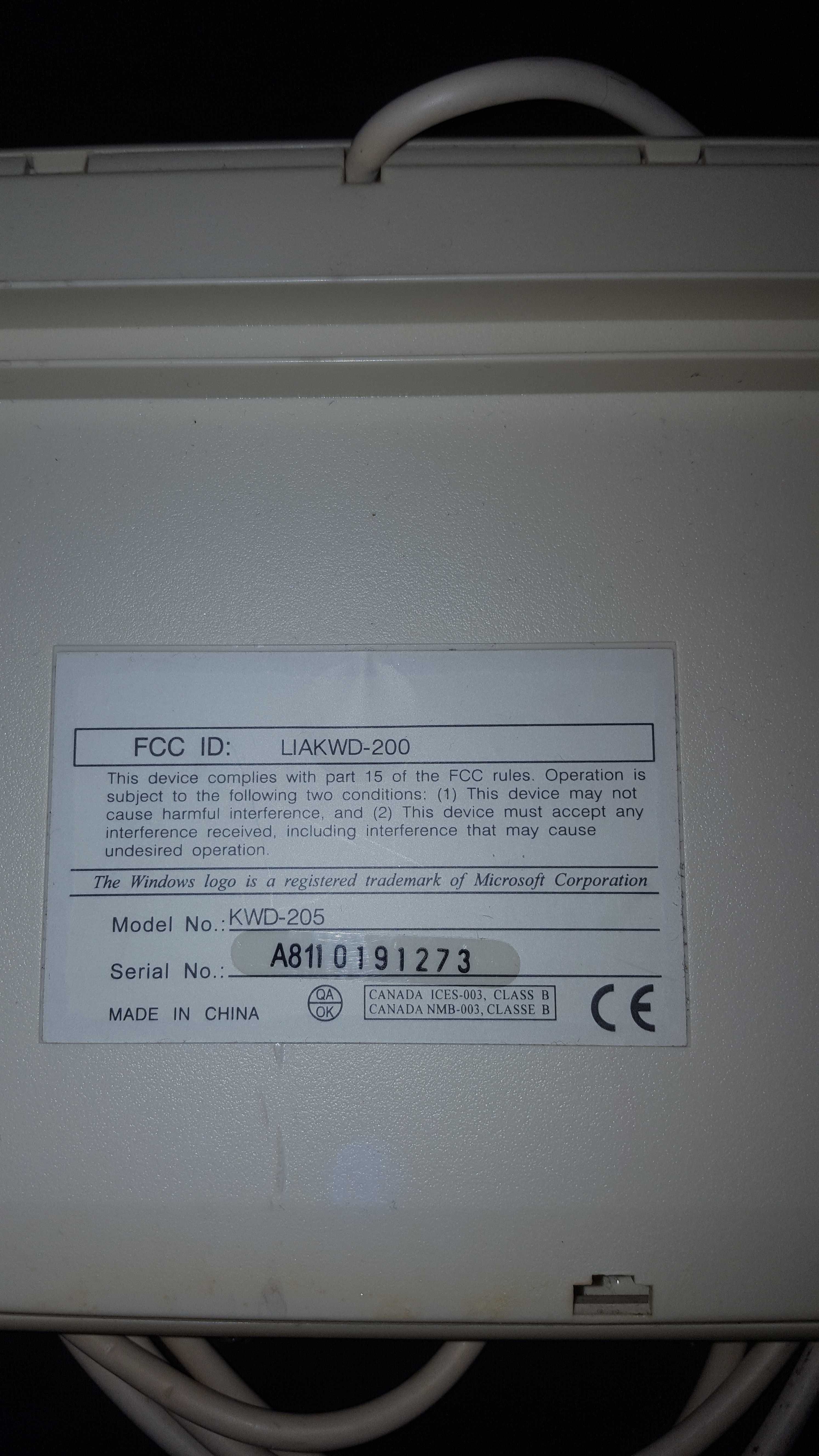 Teclado Genius(KWD-205)