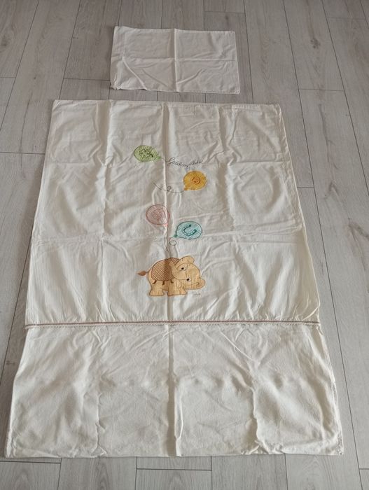 Poszewki, pościel dziecięca kremowa