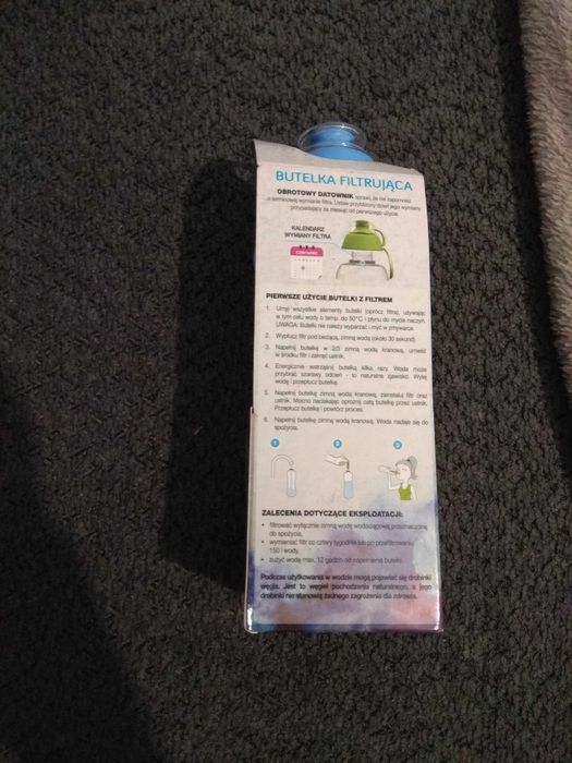 Dafi butelka filtrująca do wody kranowej 0,5 litra nowa