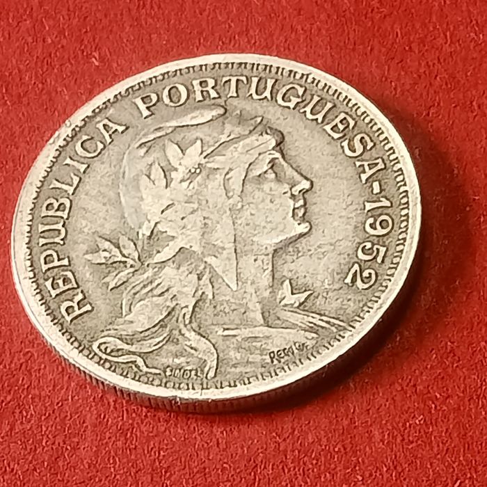 moeda 50 centavos 1952