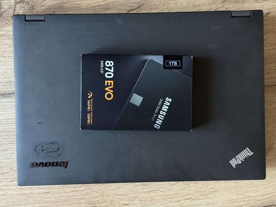 Lenovo T440p - Legenda pod Linux + NOWY SSD 1TB 870 EVO (zaplombowany)