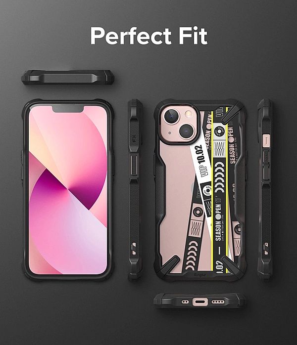Ringke Fusion X Design etui pancerny pokrowiec z ramką iPhone 13 mini