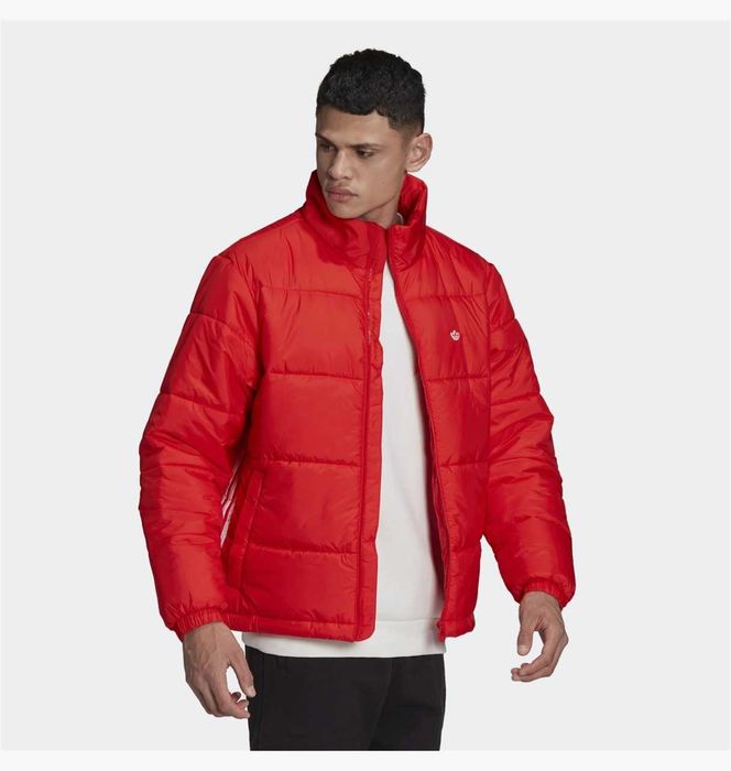 Оригінал Adidas Padded Stand-Up Collar Puffy Адідас Пуховик куртка 2ХЛ
