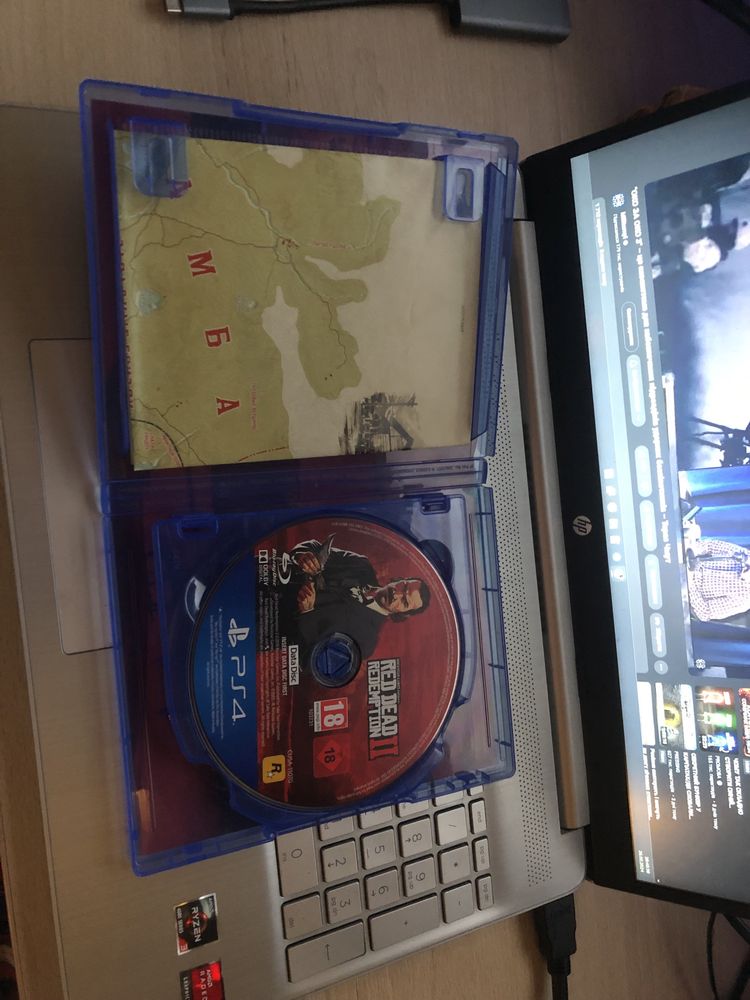 Red Dead Redemption 2 диск для PS4