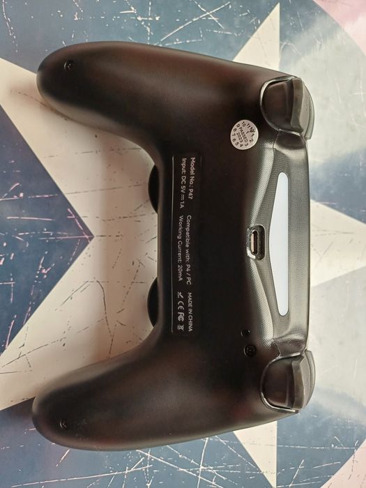 Comando PS4 sem fios preto NOVO