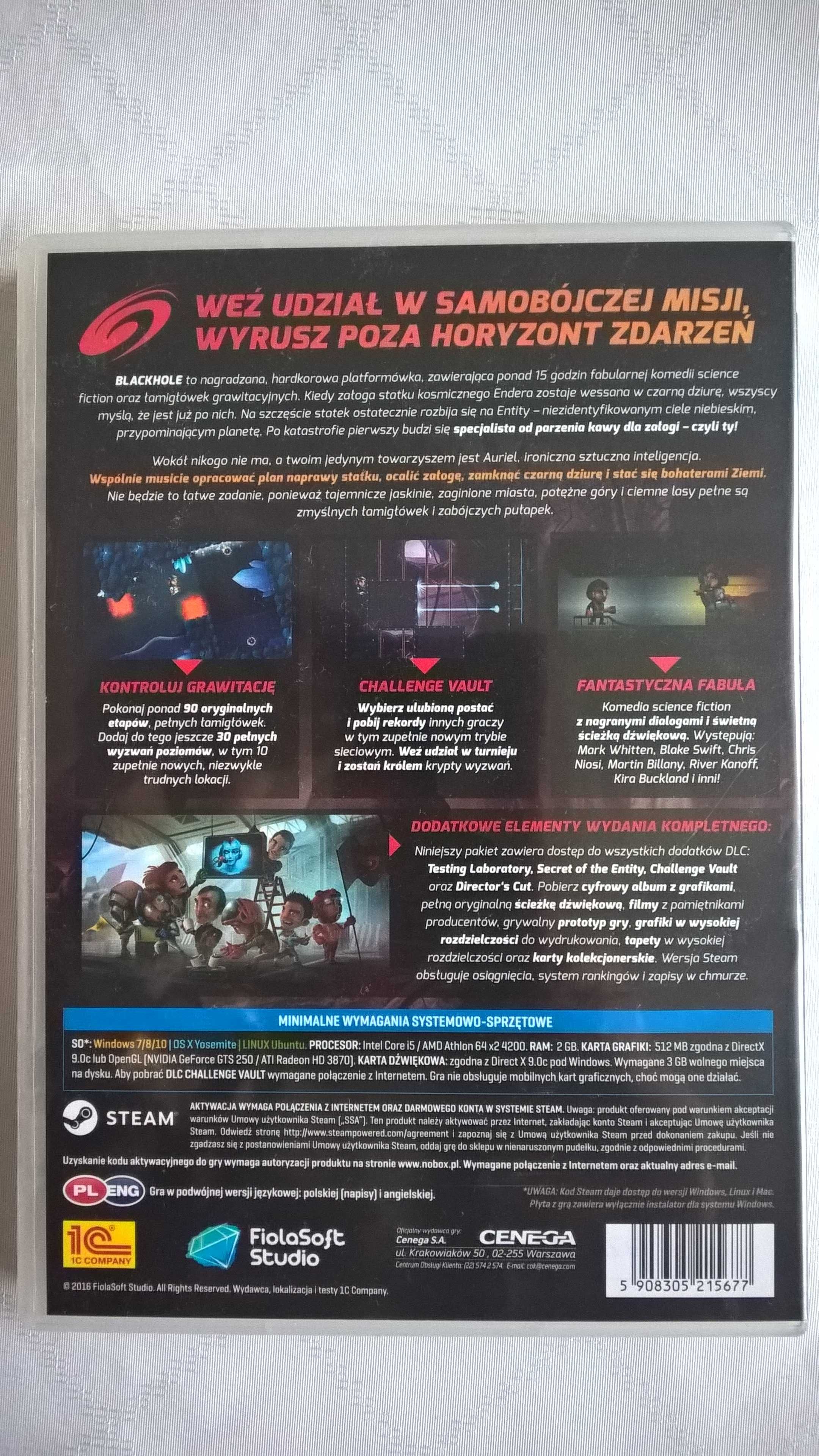 Gra ze Steam - BLACK HOLE