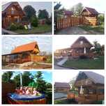 Domek 3 Mazury jacuzzi sauna łódka pomost quady