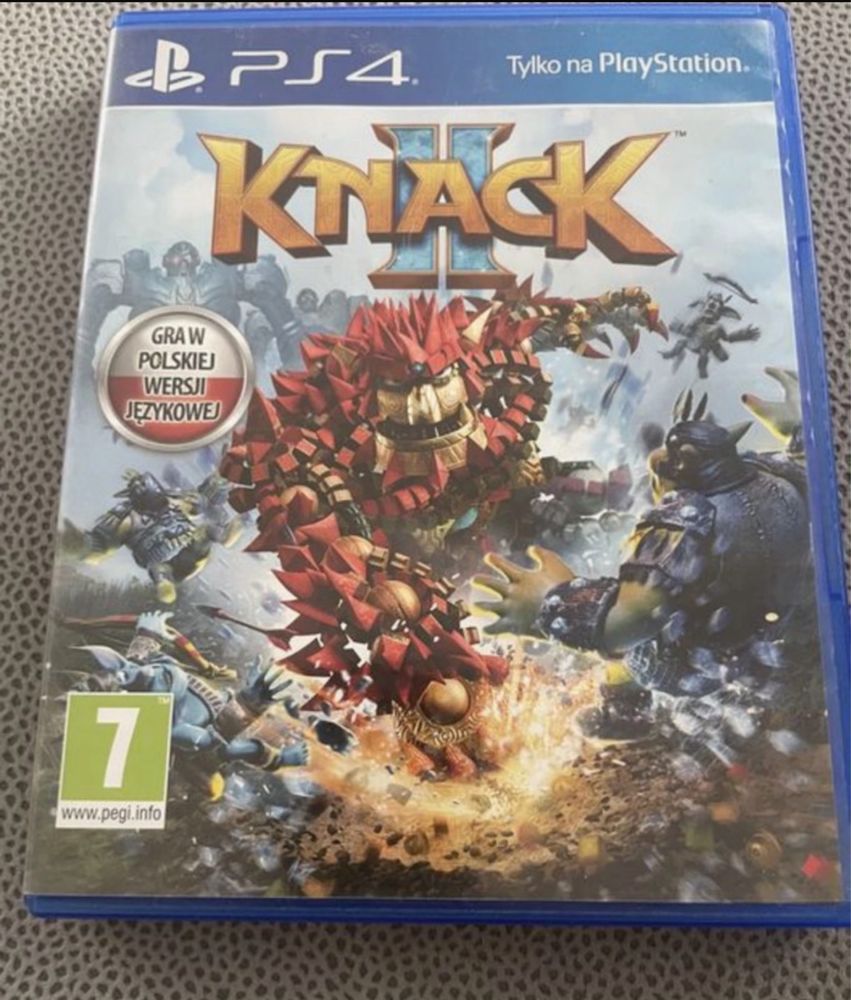 Gra, płyta PS4 KNACK