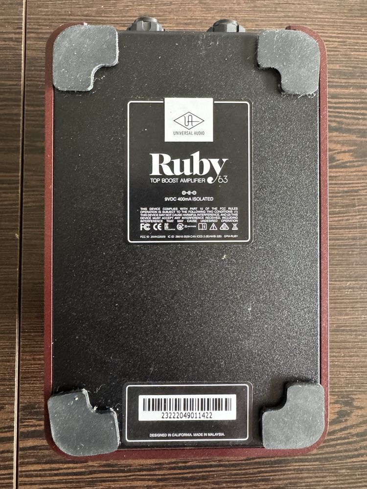 Universal Audio Ruby