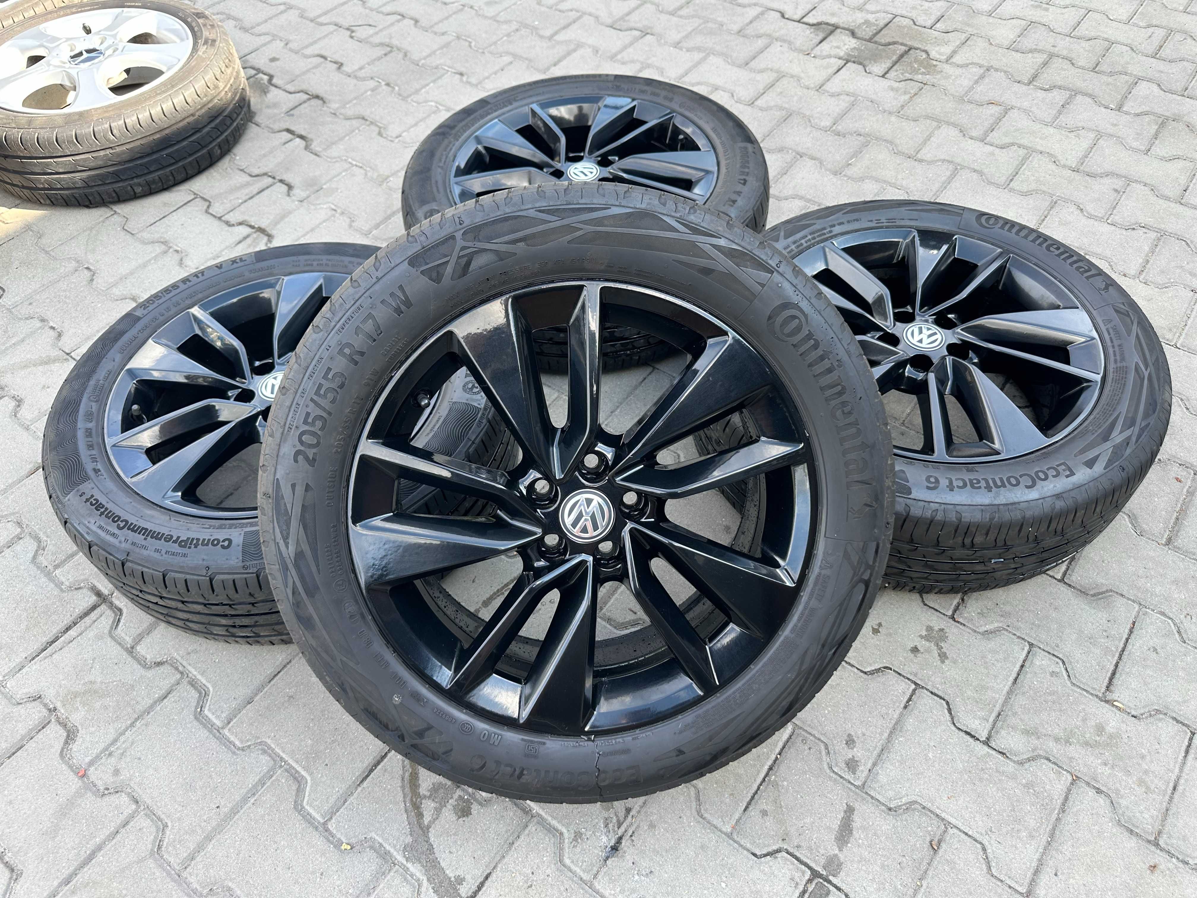 6,5j x 17" et39 5x100 vw t-roc oryginal