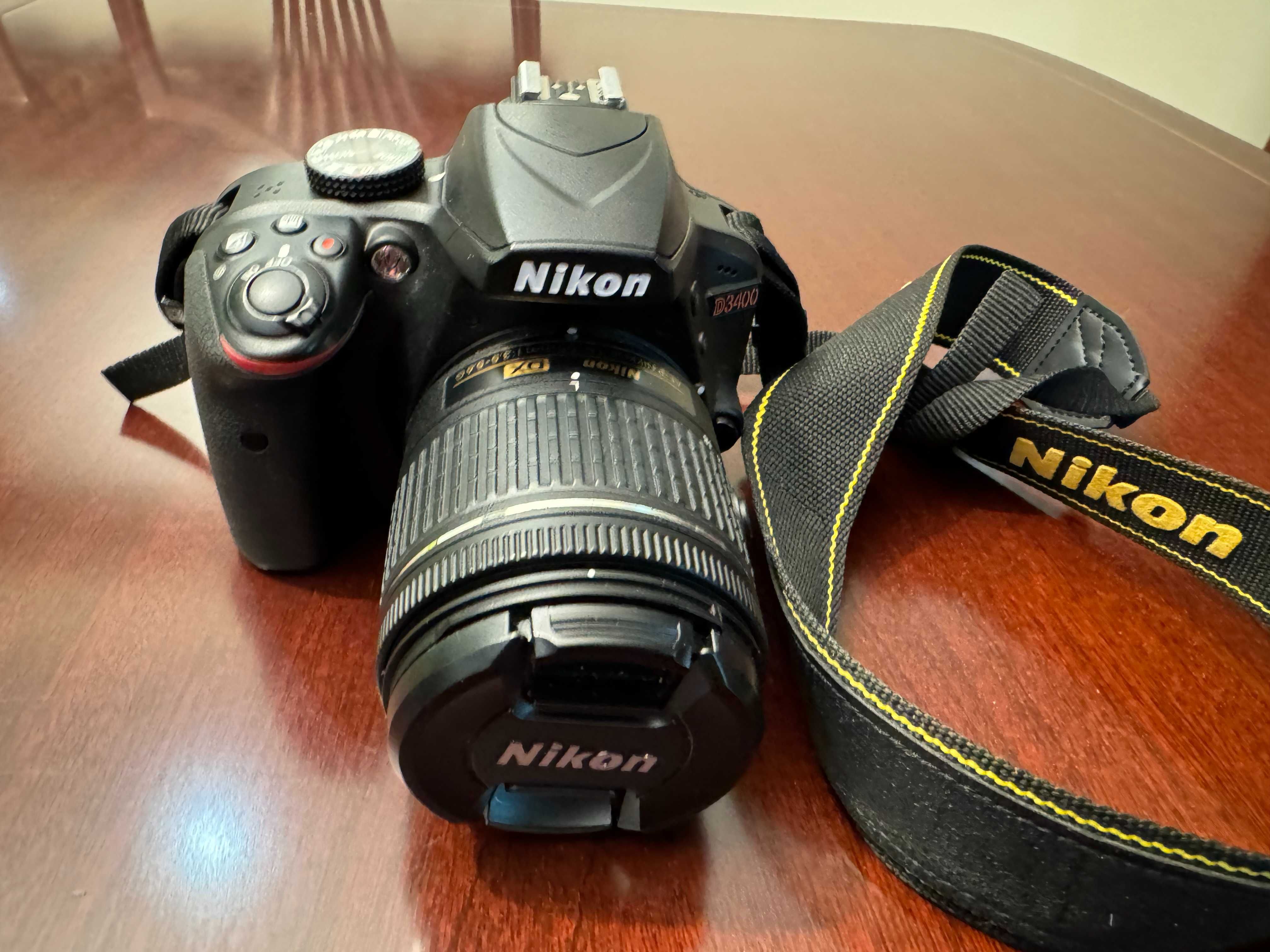 Máquina Fotográfica Nikon D3400