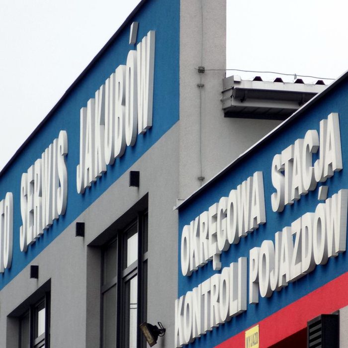 Litery logo reklama ze styroduru dowolny ksztalt szyld kaseton blokowe