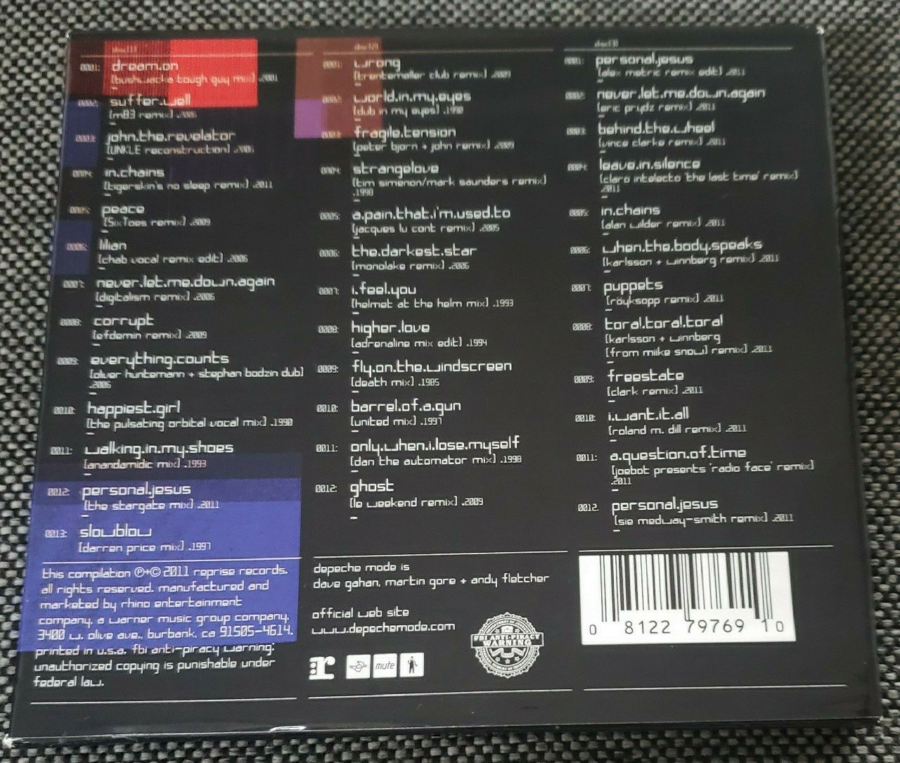 Depeche Mode Remixes 2 81-11 USA 3xCD