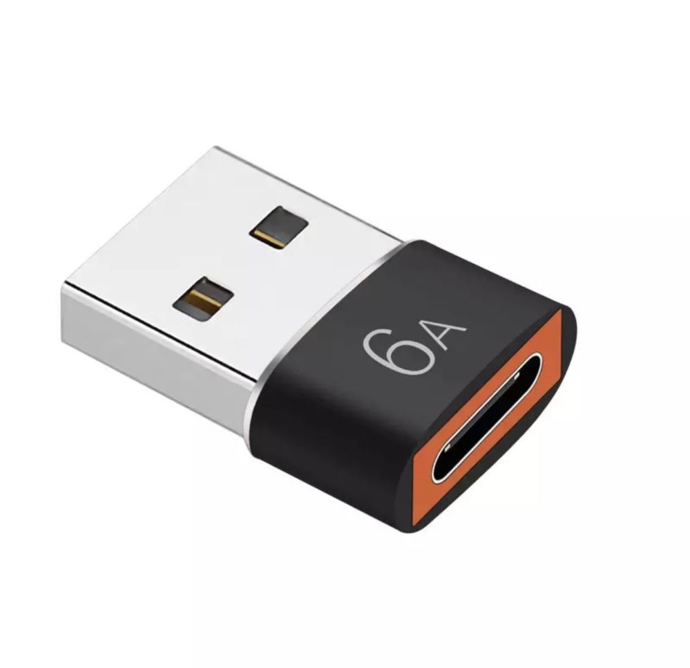 Переходник адаптер USB Type-C 6А