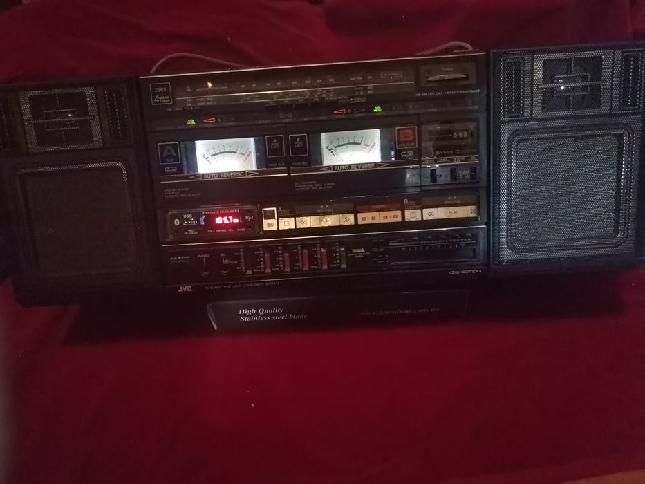 Бумбокс магнитофон JVC PC-W350U