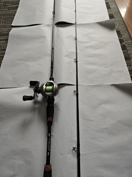 Wędka castingowa +multiplikator