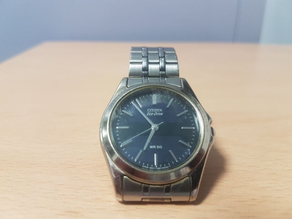 Zegarek męski Citizen eco drive na baterię słoneczną stan bardzo dobry