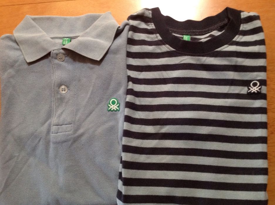 Camisolas e camisas Benetton, Zara e zippy t13/14