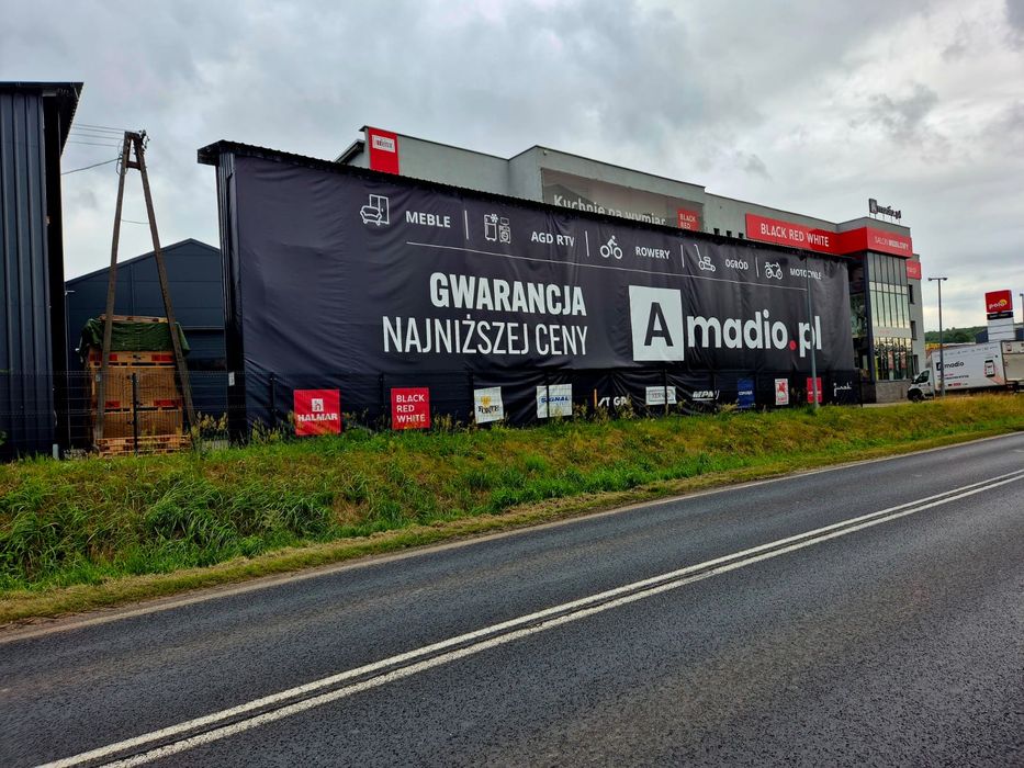 Materac sprężynowy kieszeniowy Alya 160x200 H4 Black Red White BRW