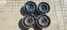 FELGI STALOWE 5x100 5Jx14 CALI ET 35 SKODA FABIA IBIZA POLO FOX KOMPLET 4 SZTUKI