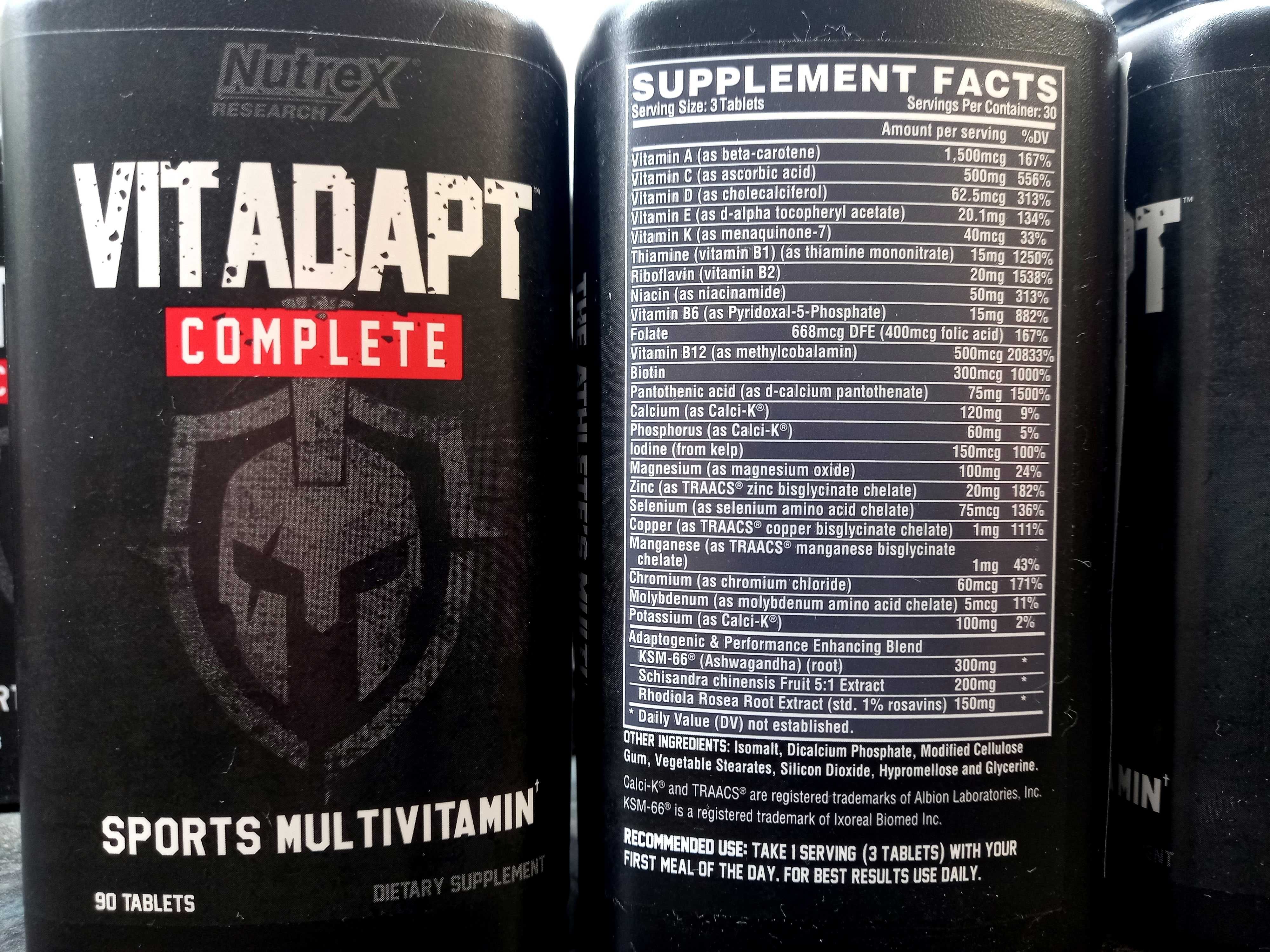 Nutrex, Vitadapt Multi (90 таб.) , мужские витамины, женские витамины