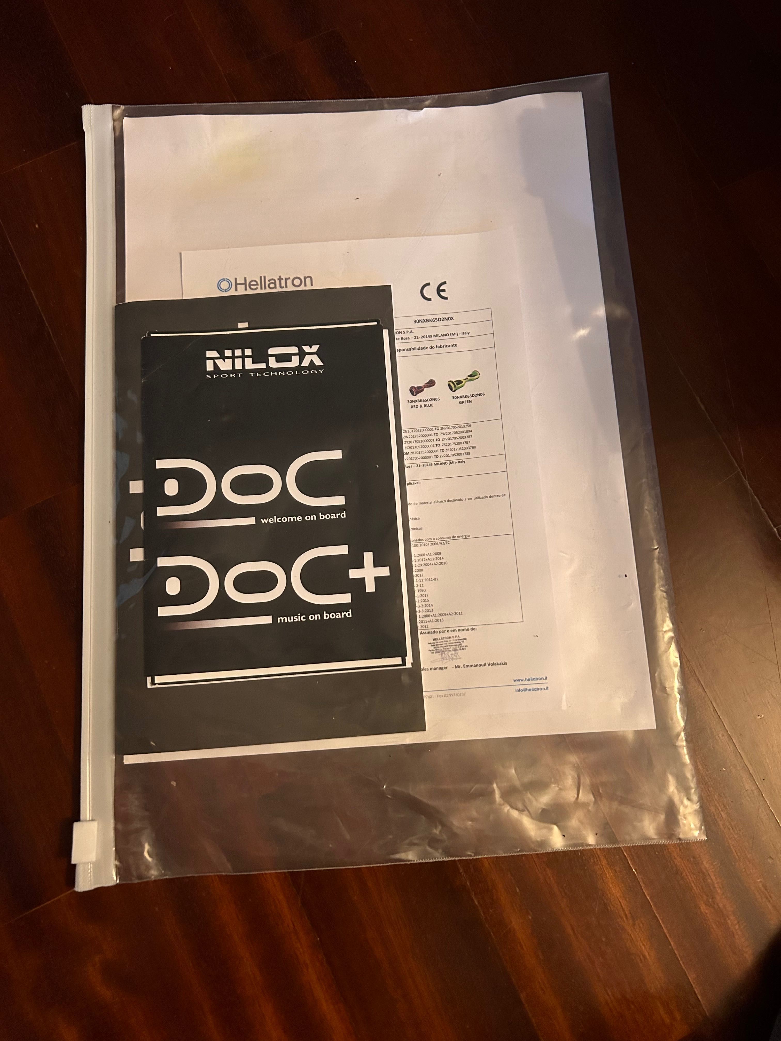 Nilox DOC Hoverboard Negro/Verde