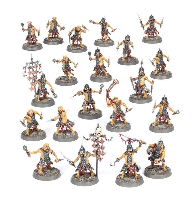 10x HOBGROT SLITTAZ Orruk Warclans Aos Warhammer Ramki
