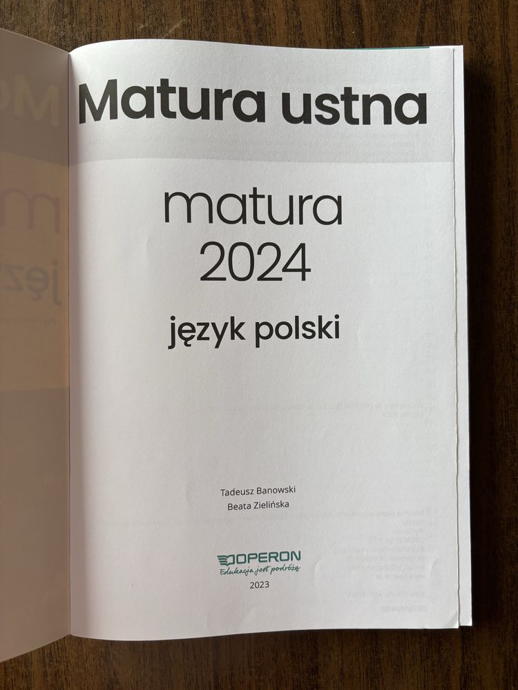 Język polski matura ustna