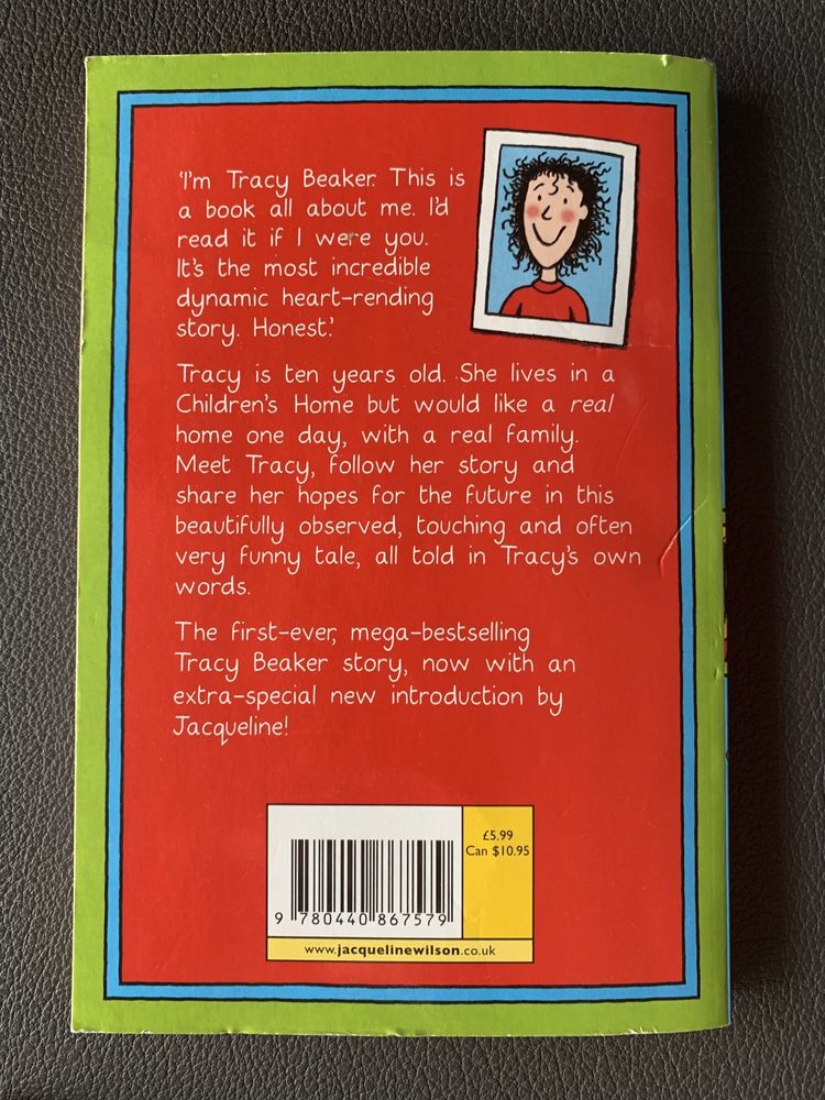 The story of Tracy Beaker Jacqueline Wilson język angielski