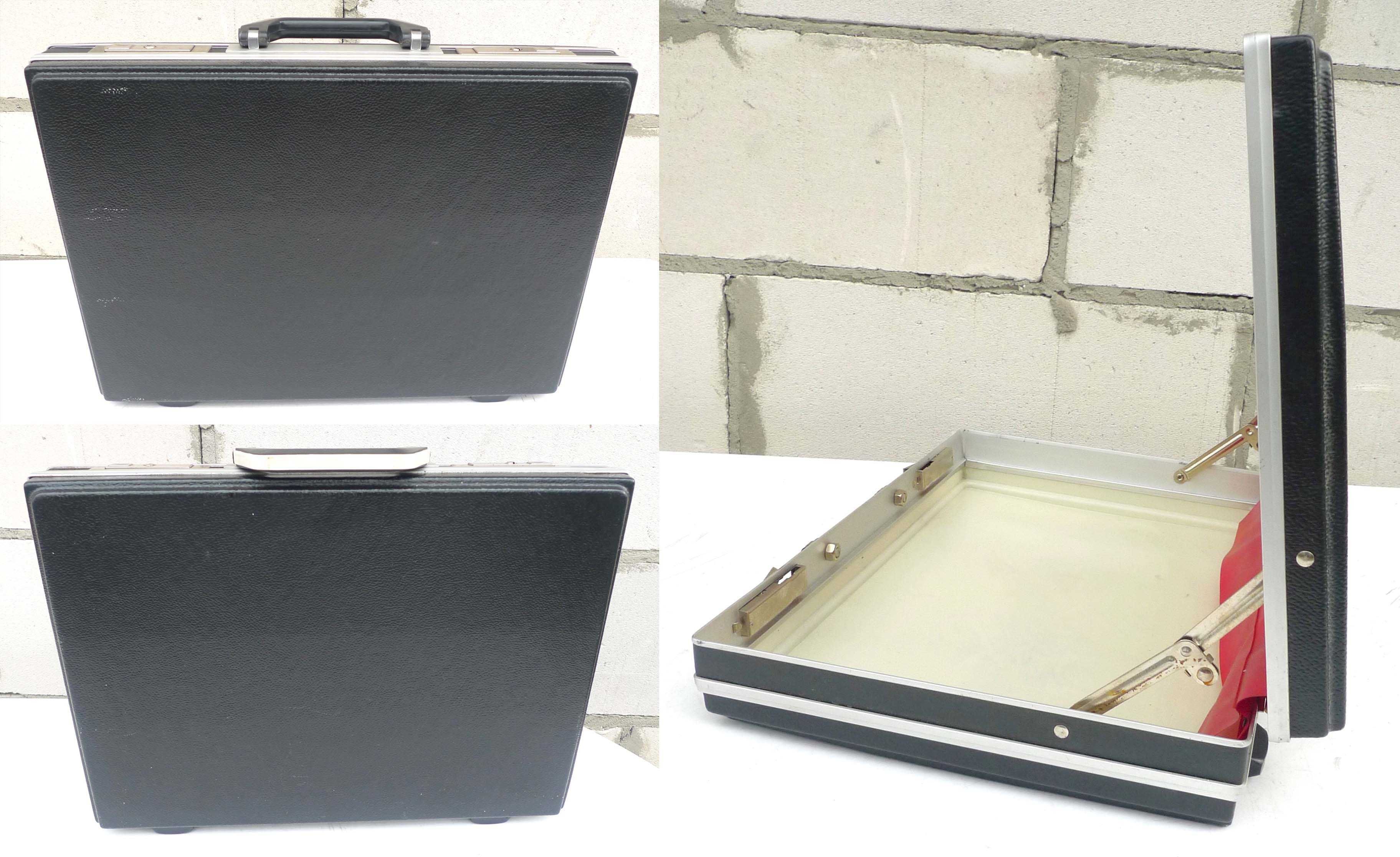 Walizka z aluminium 45x33x9,5cm neseser teczka aktówka case etui