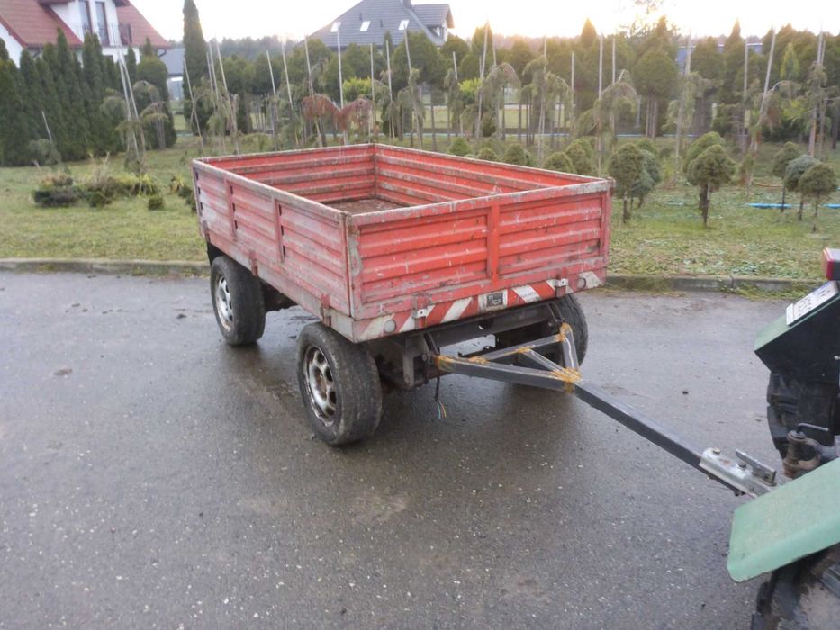 przyczepka _ do Traktorka _ Kosiarki _ MOCNA QUADA _ fabryczna SAM