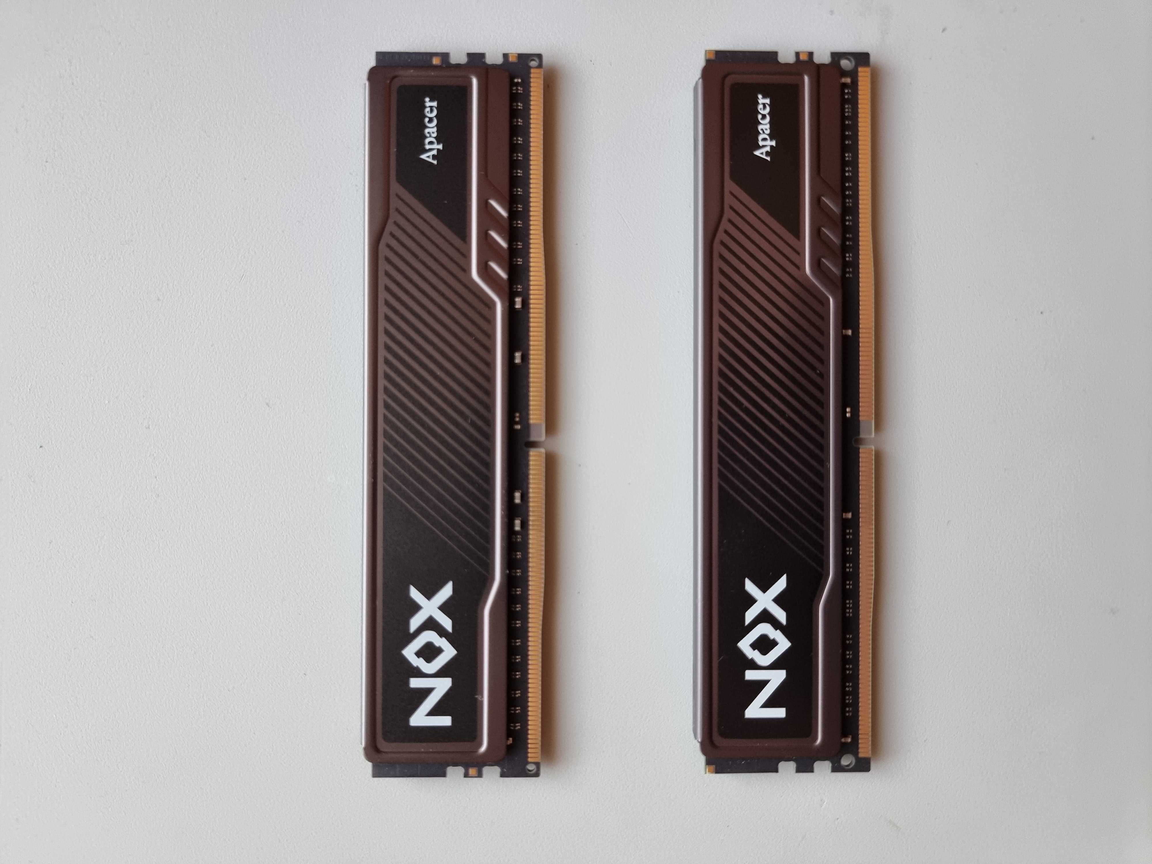 Комплект пам'яті Apacer NOX DDR4 (2x16Gb) 32GB/3200MHz/CL16