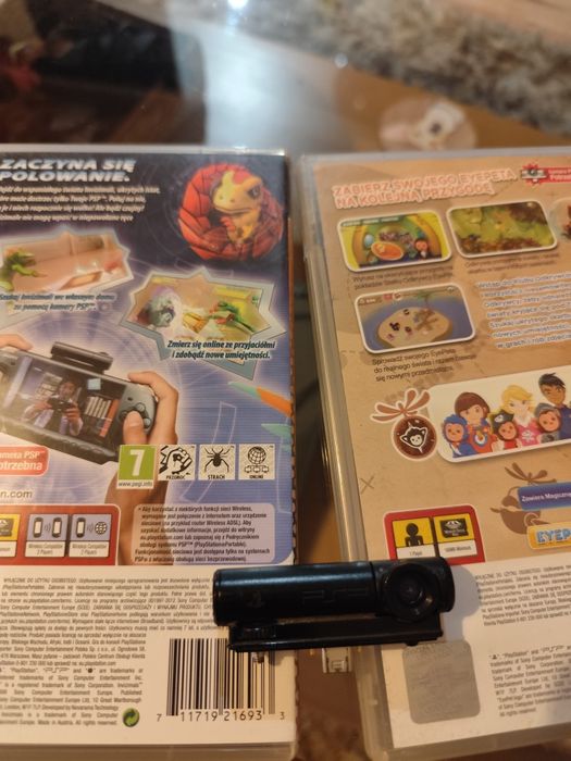 Kamera PSP plus dwie gry