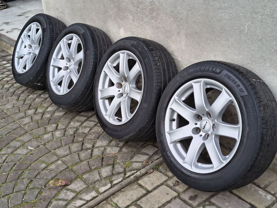 Koła felgi z oponami 5x120 BMW T5 T6 Michelin 215/55/17 Tanio
