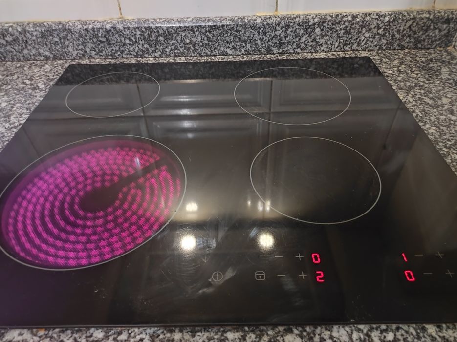 Placa de cerâmica+Forno Eléctrico