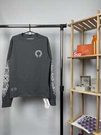 Chrome Hearts Grey Long Sleeve | Сірий Лонгслів Хром Хартс