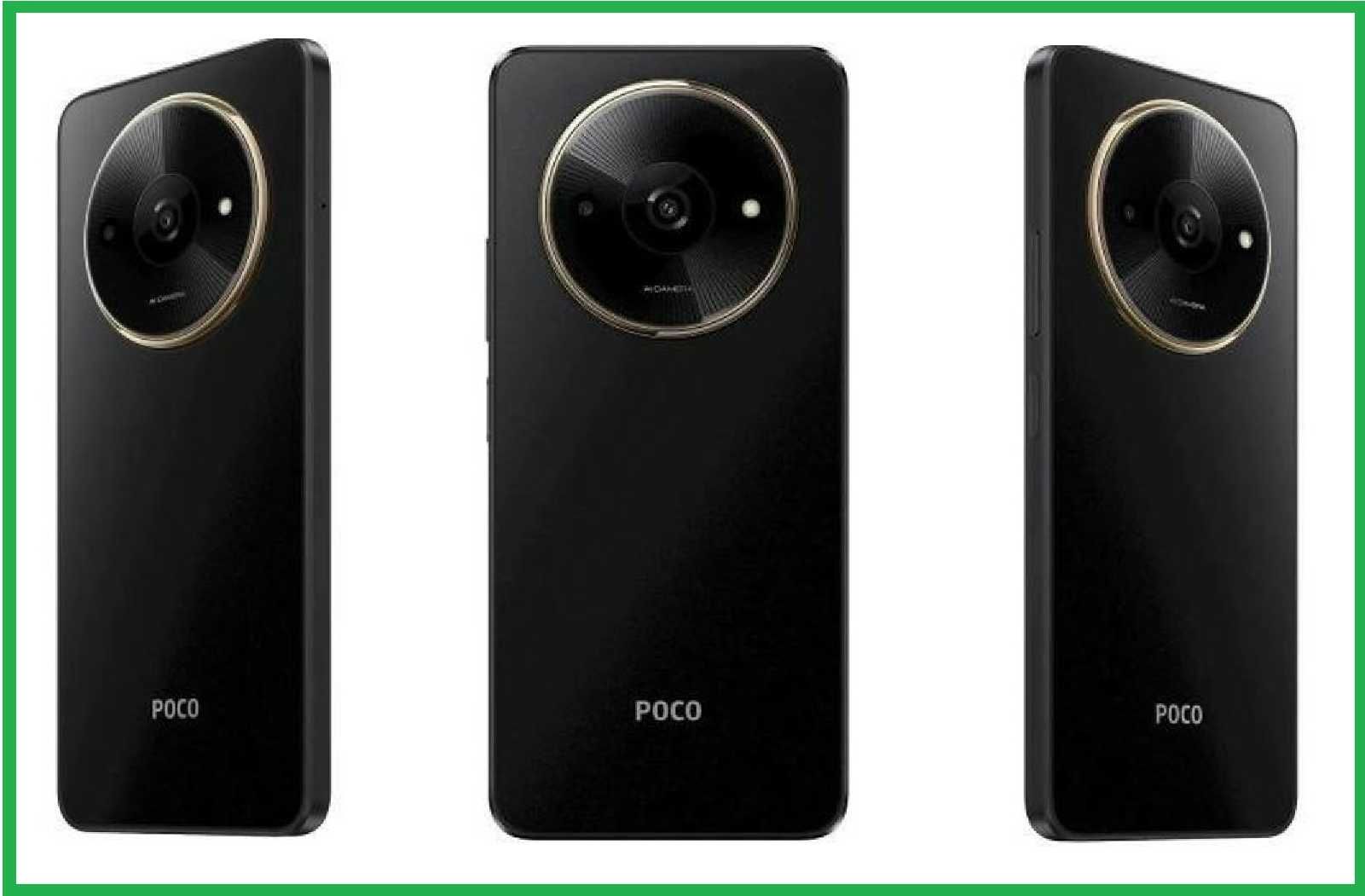 Смартфон POCO C61 3/64, екран 6.71″ 8 ядер, Android 14, 5000мАг Xiaomi