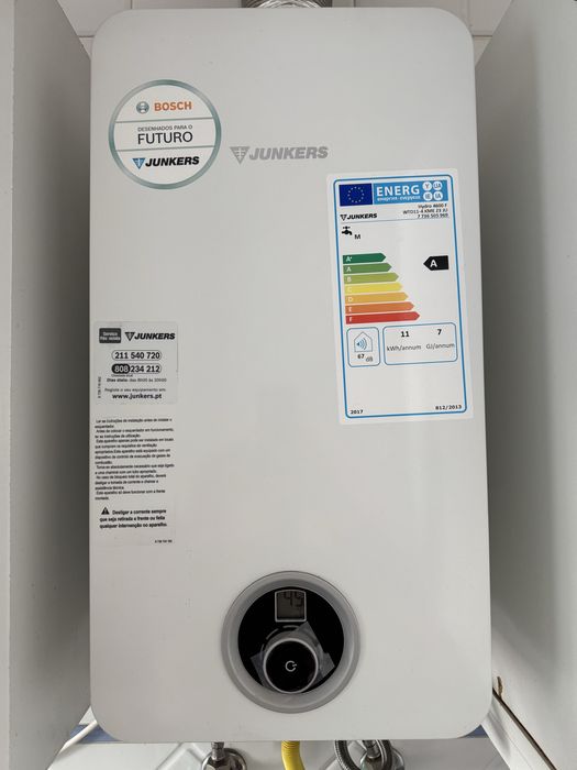 Esquentador junkers ventilado natural
