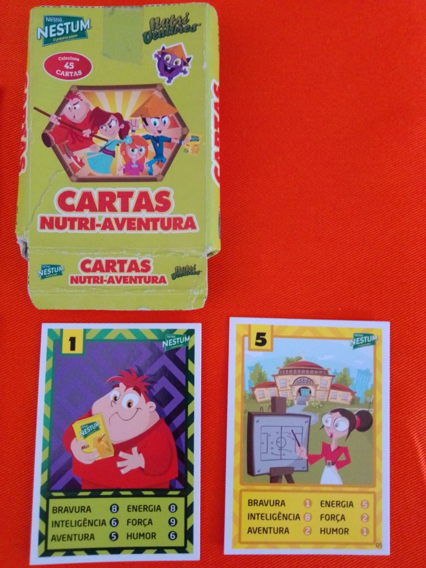 Cartas Nutri-Aventura Nestum