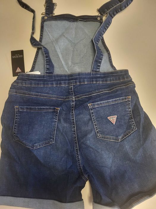 Ogrodniczki krótkie Guess z metką xs s 158 164 jeans logo