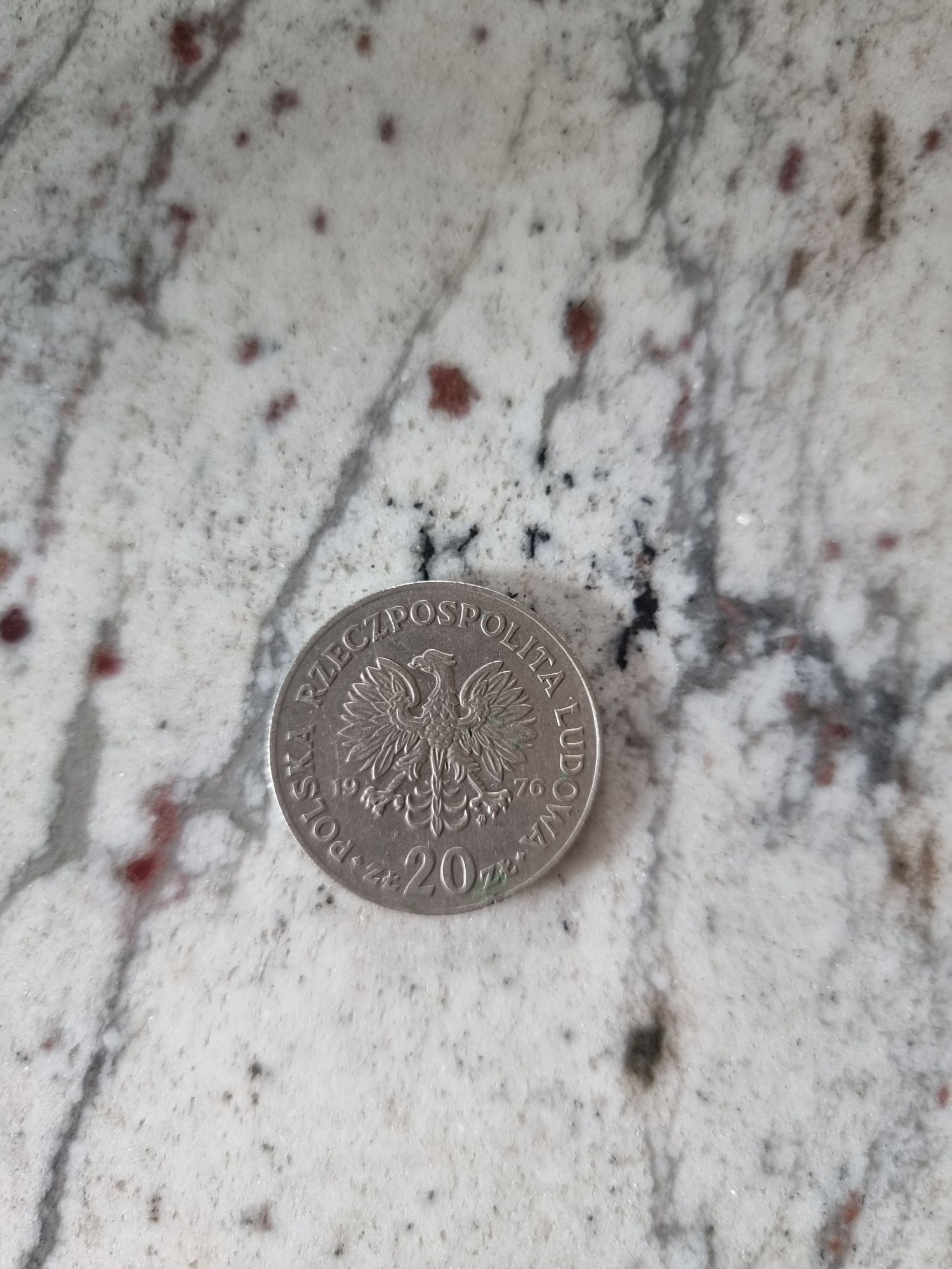 Moneta 20 zł Marceli  Nowotko r 1976