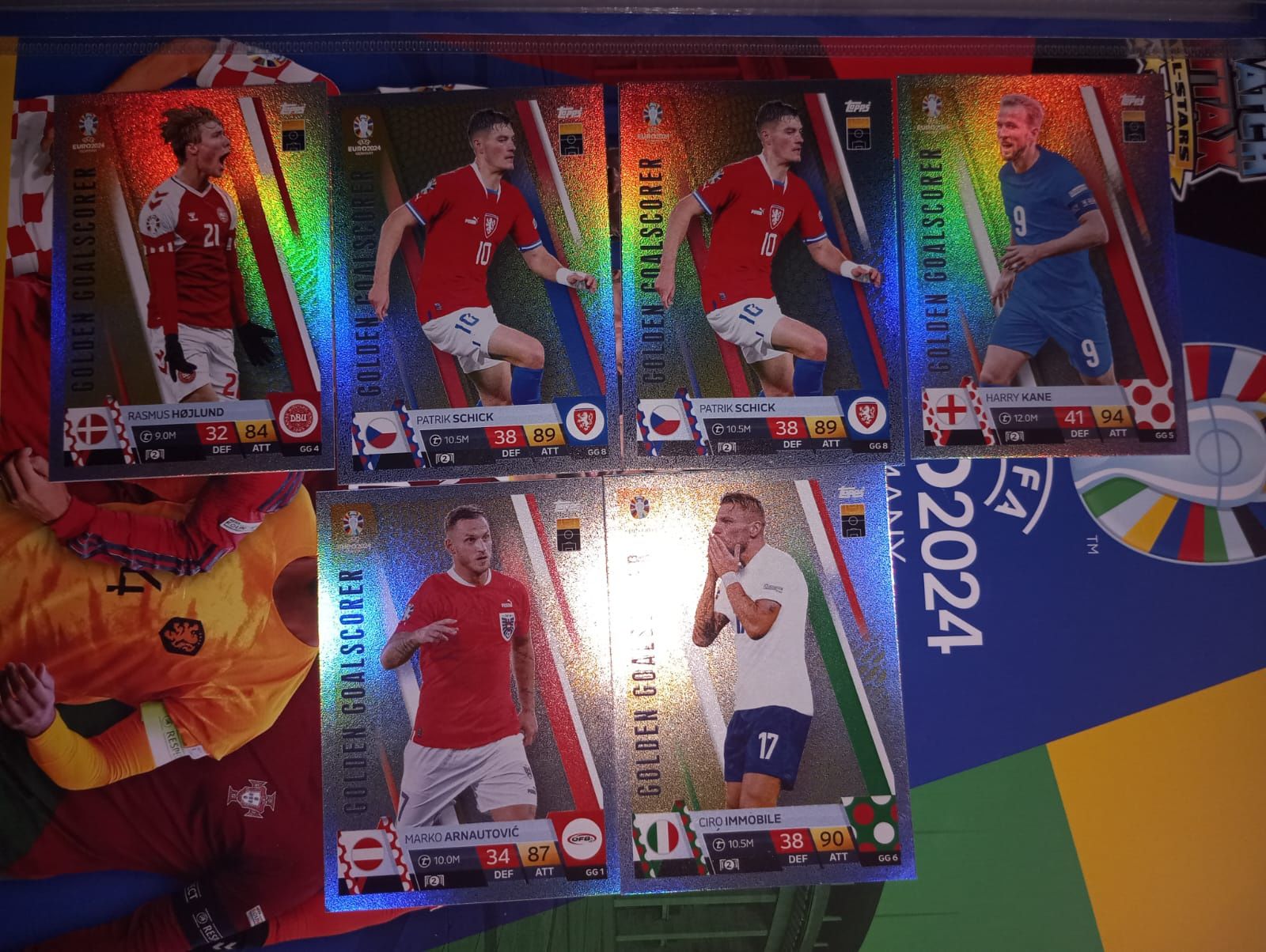Cromos euro2024 match attax