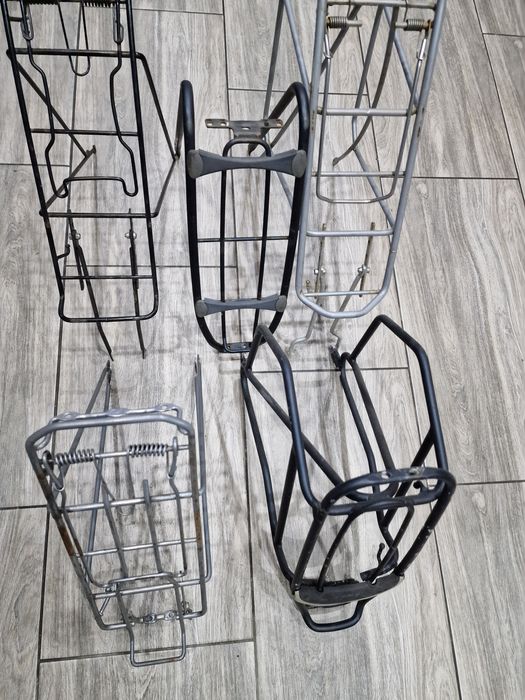 Bagażniki rowerowe tylne 5 sztuk 28 cali