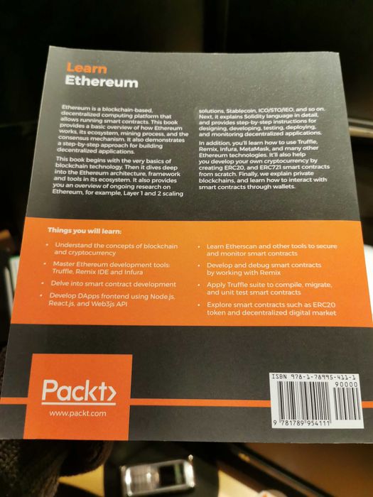 ETH, Blockchain, Crypto. Learn Ethereum: Build your own blockchain app