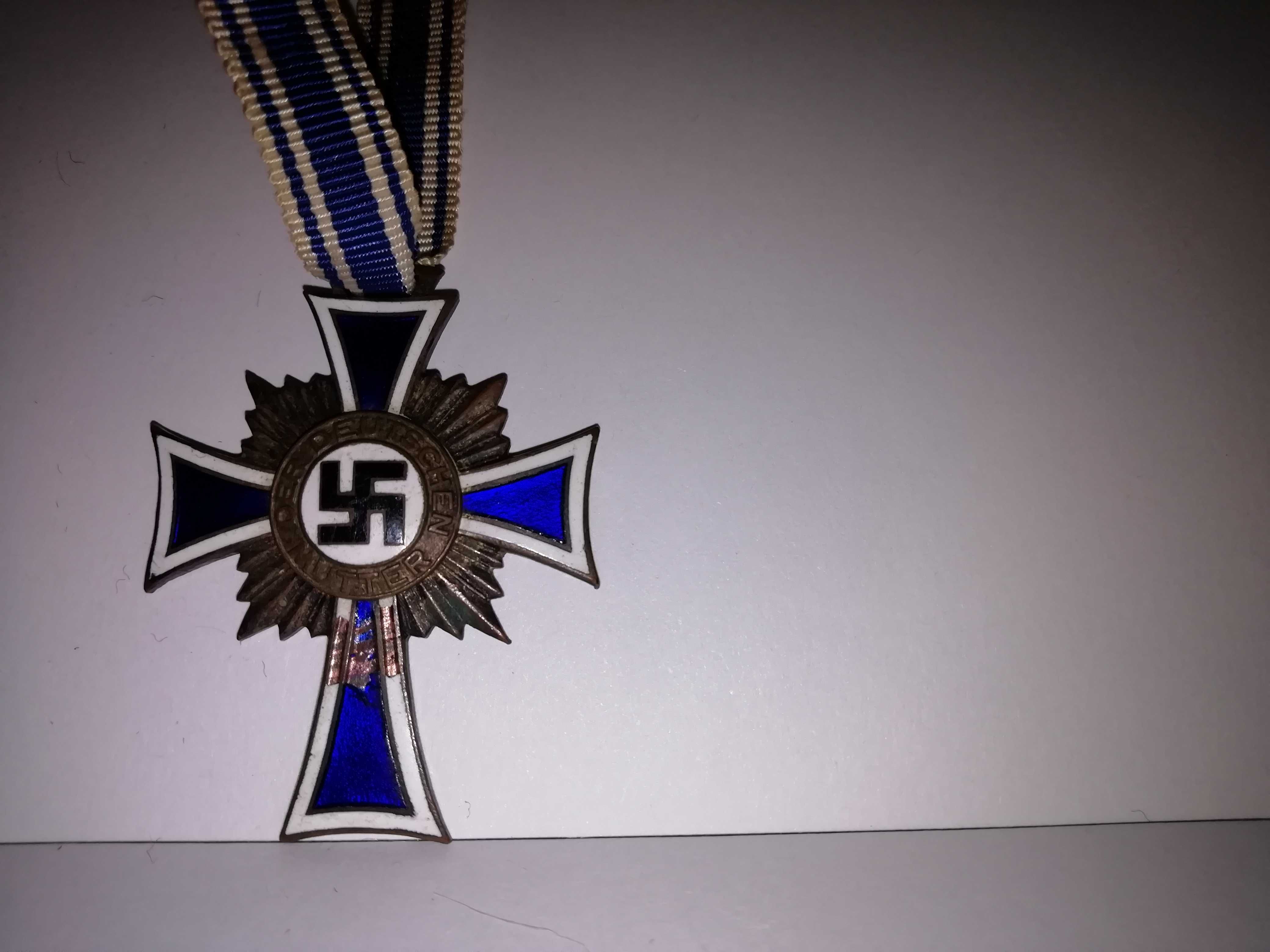 Medalha Mothercross Bronze 1938 Alemanha 3º Reich WW2