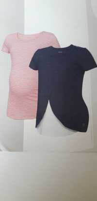 Bluzka ciążowa, do karmienia Esmara T-shirt Komplet 2 szt M 40/42