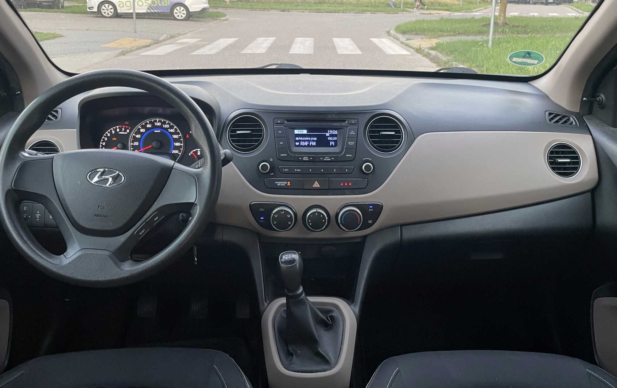 Hyundai i10 1.0B 2014 5-drzwi, Klimatyzacja, Alufelgi, Serwis Oryginał